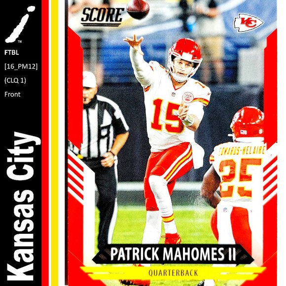Kansas City Chiefs (Patrick Mahomes II) - FTBL [16_PM12] - Picture 1 of 3